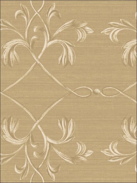 April Acanthus Lattice | Evans & Brown for Brewster Home Fashions
