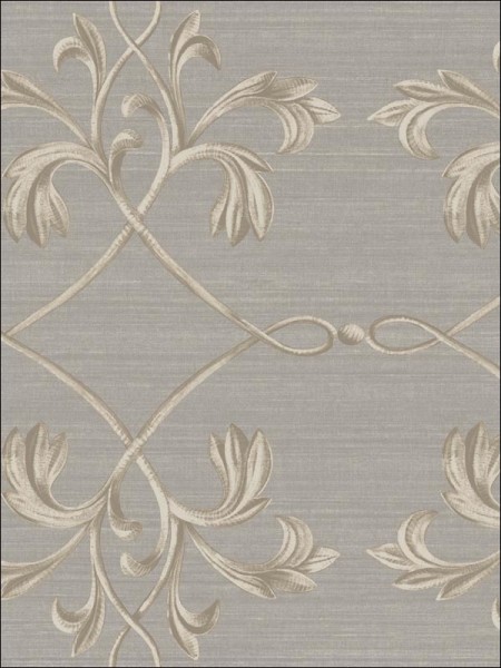 April Acanthus Lattice | Evans & Brown for Brewster Home Fashions