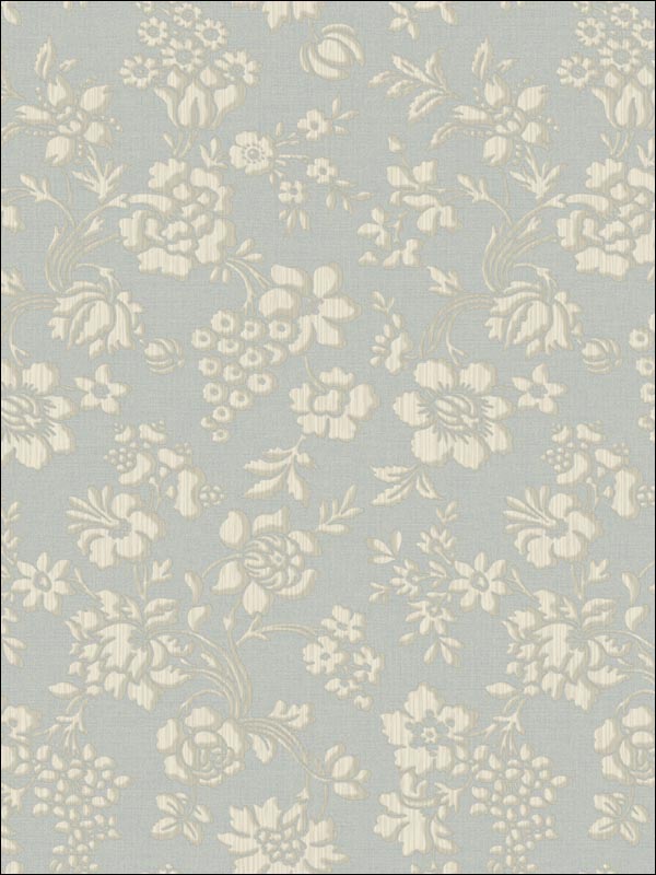 Stria Floral Toss | Evans & Brown for Brewster Home Fashions