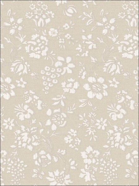 Stria Floral Toss | Evans & Brown for Brewster Home Fashions