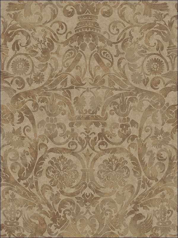 Bali Damask | Evans & Brown for Brewster Home Fashions