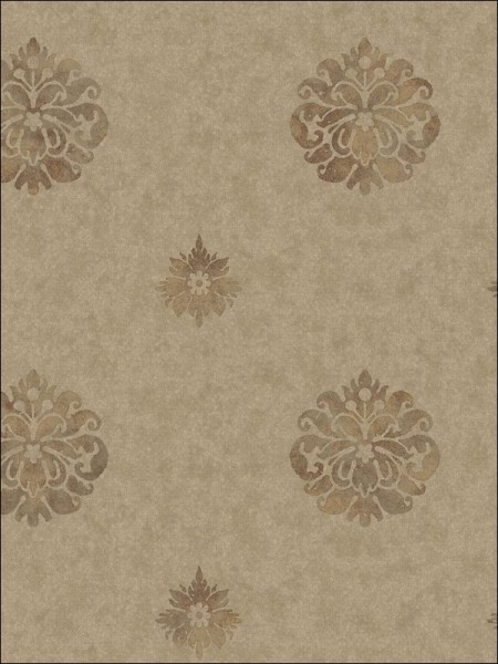 Meadow Medallion | Evans & Brown for Brewster Home Fashions