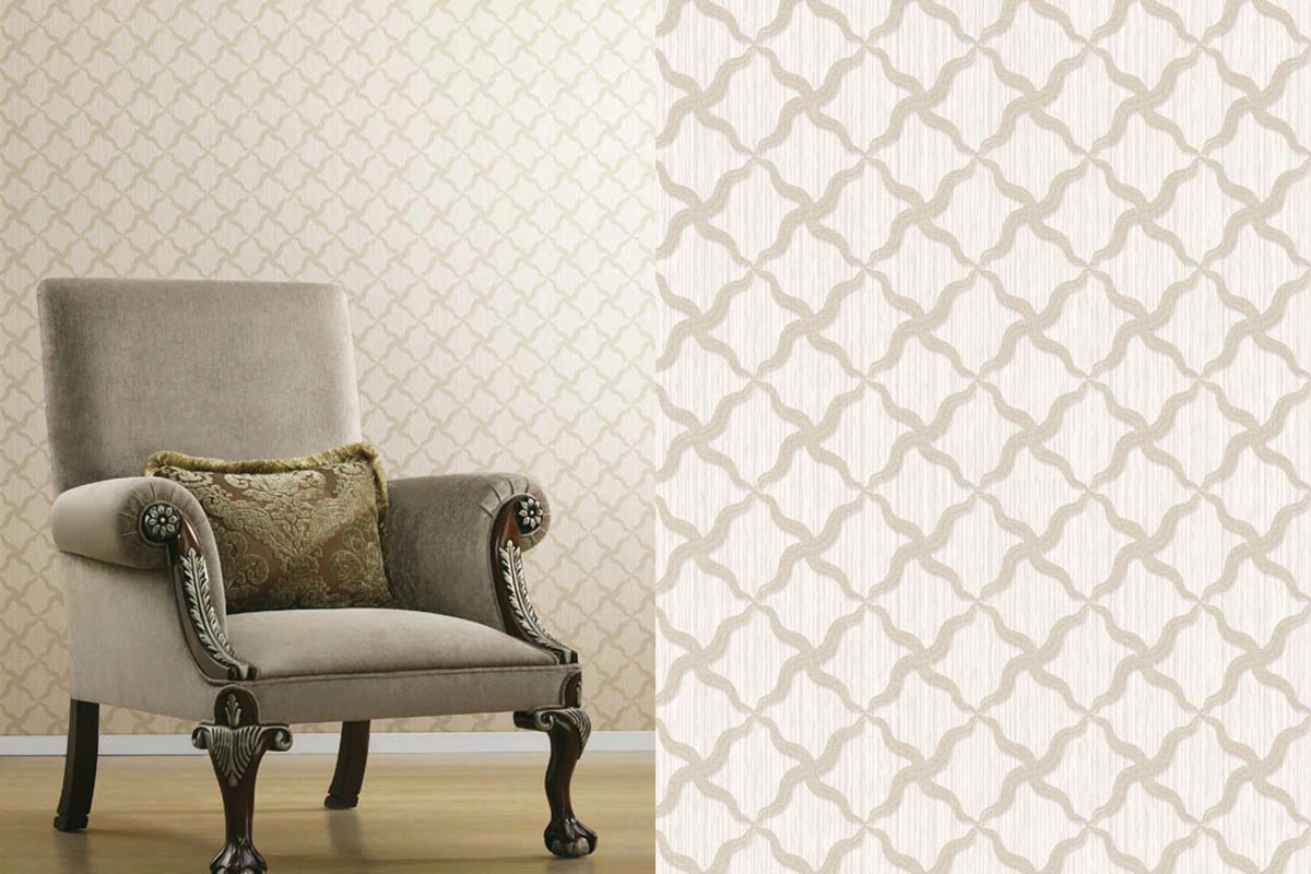 Alexi Ornate Criss Cross | Evans & Brown for Brewster Home Fashions