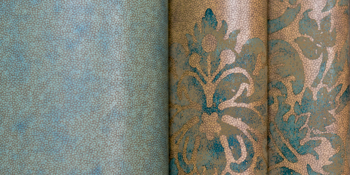Wallcovering designed by Evans & Brown