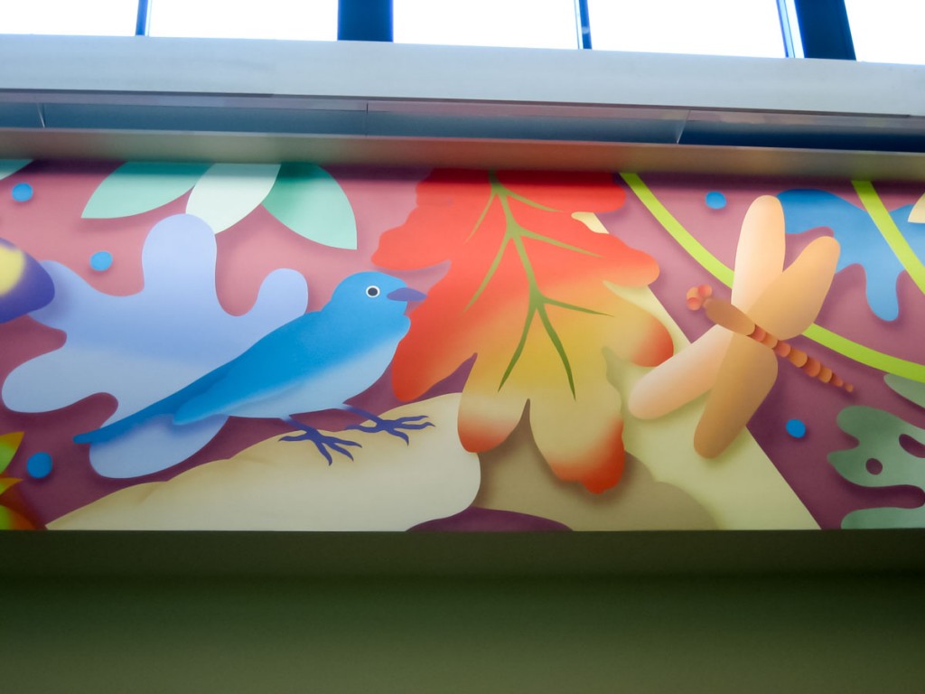 Almaden Library | Evans & Brown mural art
