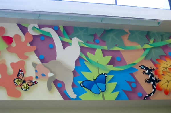 Almaden Library | Evans & Brown mural art