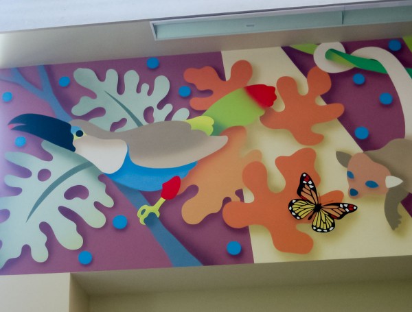 Almaden Library | Evans & Brown mural art