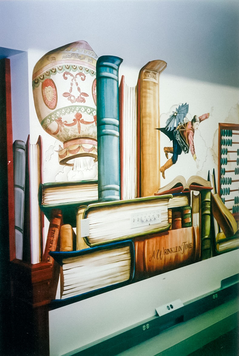 Belvedere-Tiburon Library | Evans & Brown mural art
